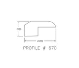 Prefinished Distressed French Press Bamboo 5/8 in. Thick x 2 in. Wide x 72 in. Length Threshold