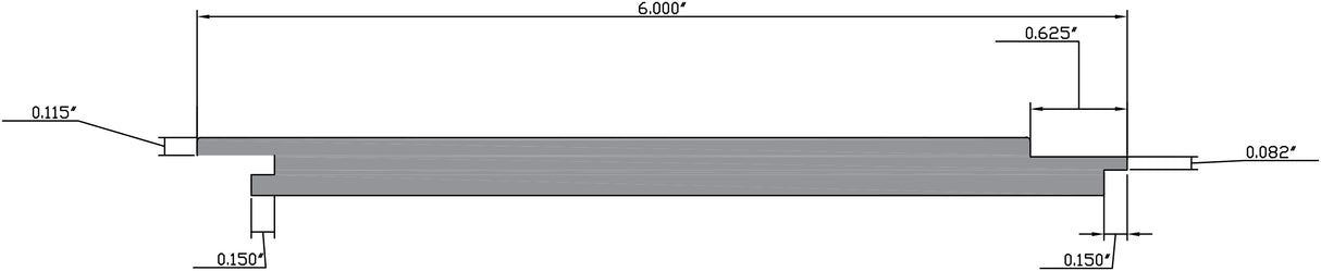 Wall Shiplap PRE White 6" x 96"
