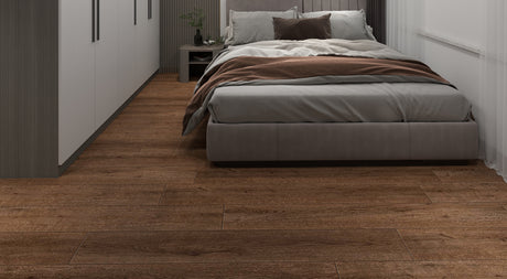 4.6mm w/pad Autumn Orchard Oak Watrprf Rigid Vinyl Plank Flooring - Sample