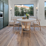 8mm w/pad Artisan Pine Waterproof WPC Vinyl Plank Flooring 9 in. Wide