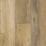 8mm w/pad Charming Natural Waterproof WPC Vinyl Plank Flooring 9 in. Wide