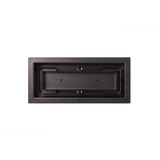 Luxe - Framed Steel Floor Vent Matte Grey 4x10"