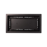 Luxe+ - Framed Steel Floor Vent Matte Black 6x12"
