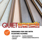 3 ft. W x 5 ft. L 240V Radiant Floor Heating Systems for Laminate, Vinyl, and Floating Floors