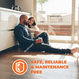 3 ft. W x 10 ft. L 240V Radiant Floor Heating Systems for Laminate, Vinyl, and Floating Floors