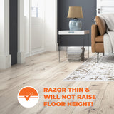 1.5 ft. W x 10 ft. L 240V Radiant Floor Heating Systems for Laminate, Vinyl, and Floating Floors