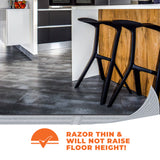 3 ft. Wide x 5 ft. Length 240V Radiant Floor Heating System for Tile Flooring Peel and Stick Panel