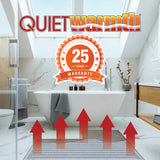 1.5 ft. W x 10 ft. L 240V Radiant Floor Heating System for Tile Flooring Peel and Stick Panel