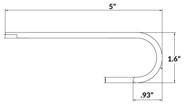 Chestnut Hill Oak Landing Stair Nose